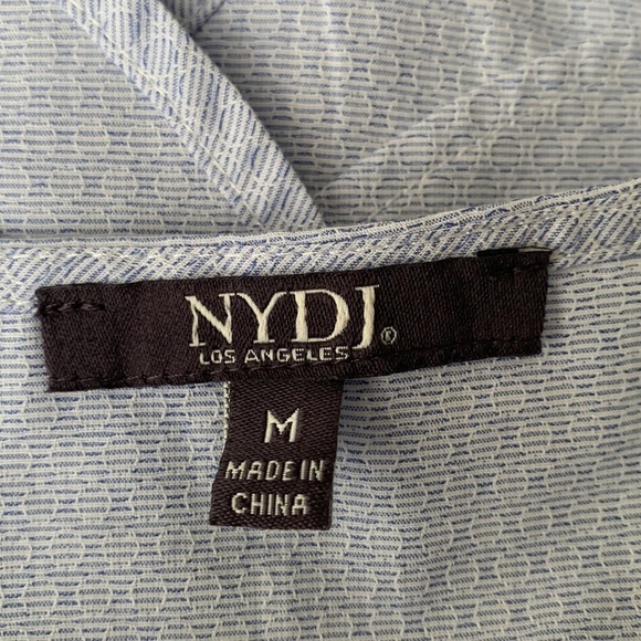 NYDJ Cold Shoulder Blouse Size M #057 - Picture 6 of 6